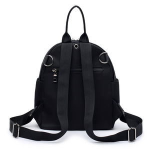 Women Backpack Nylon Waterproof Fashion Shoulder Bag Embroidery Floral Travel Backpacks