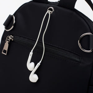 Women Backpack Nylon Waterproof Fashion Shoulder Bag Embroidery Floral Travel Backpacks